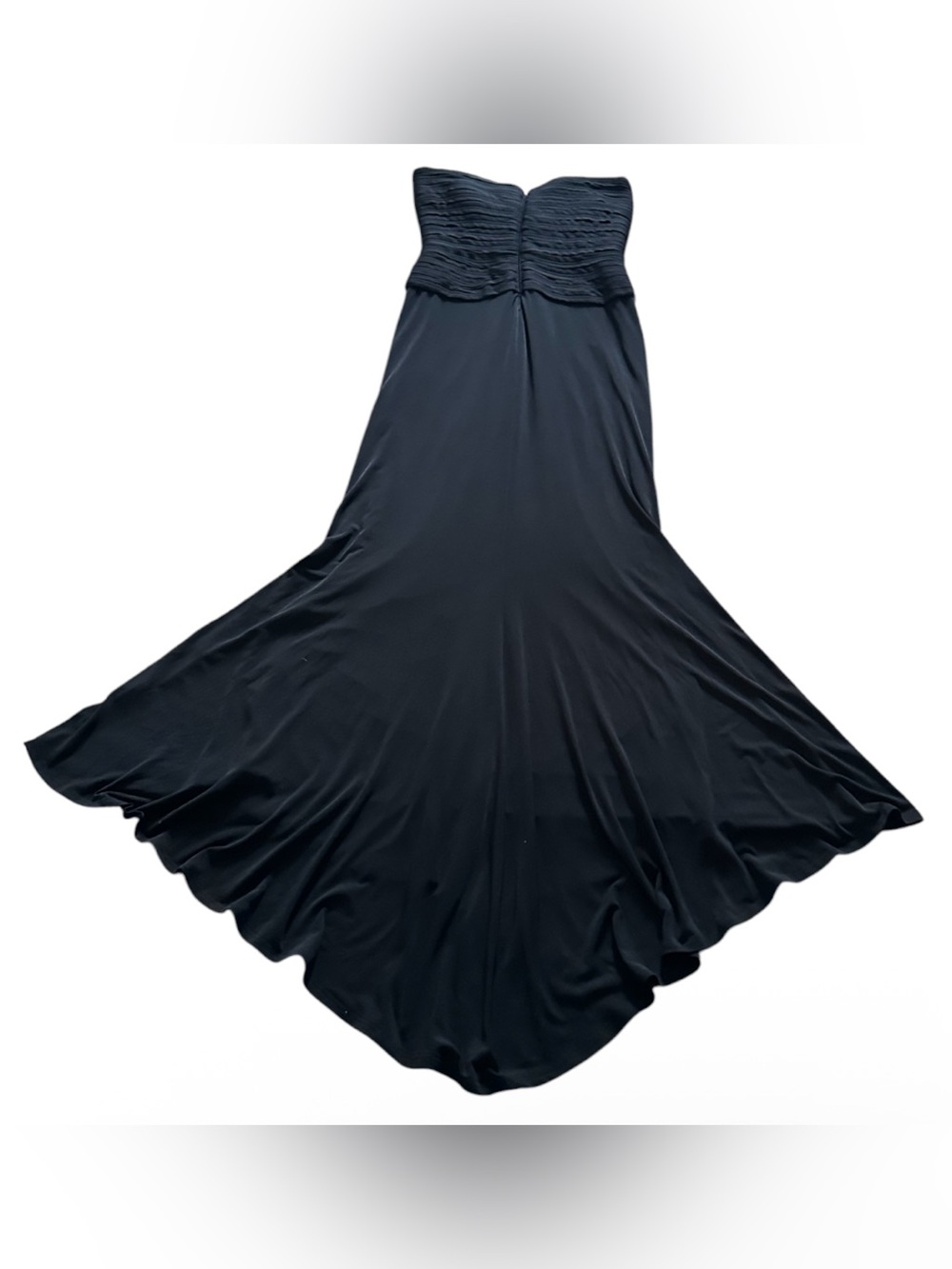 Tadashi Collection black dress gown sz-s - Picture 9 of 9